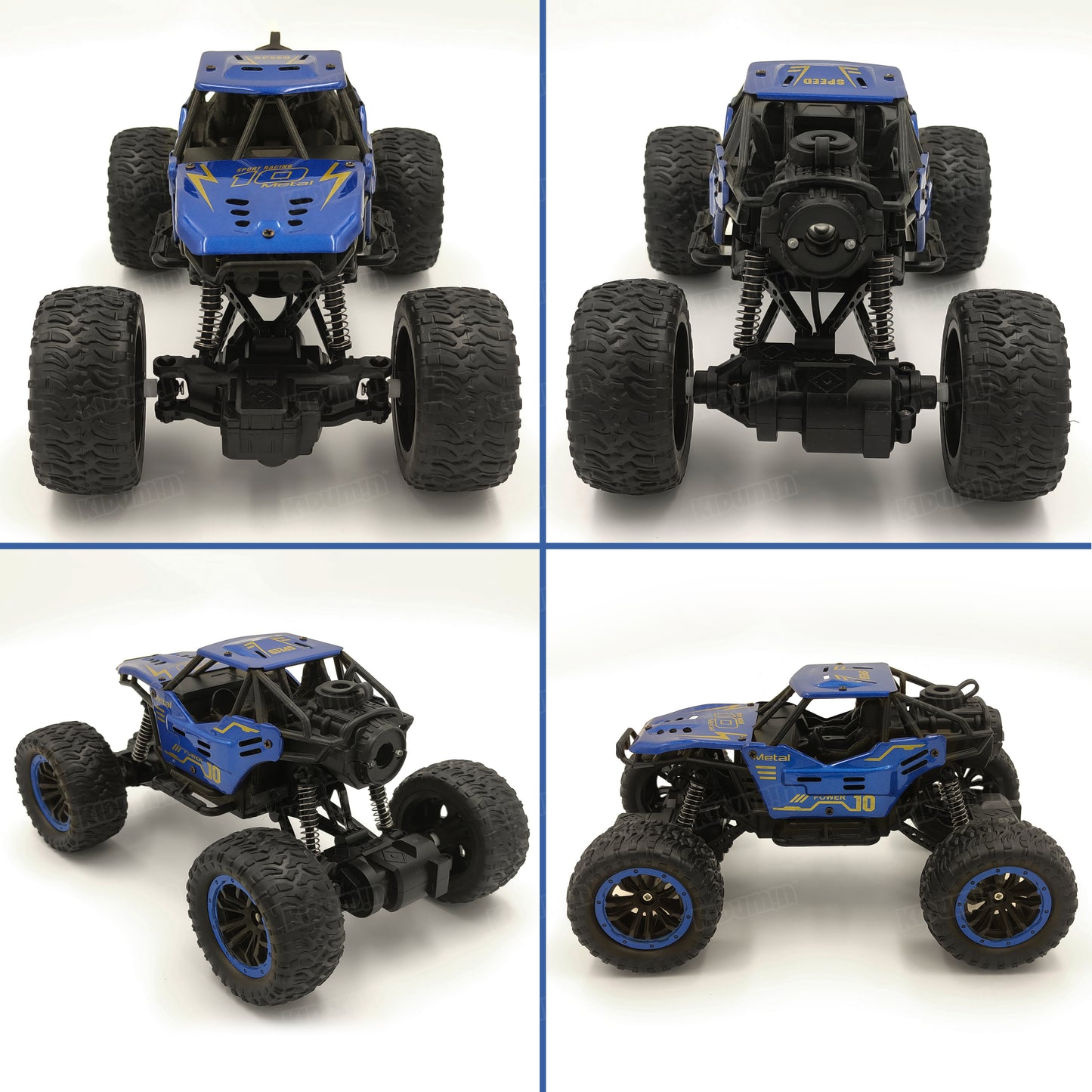 RC Smoke Car Blue